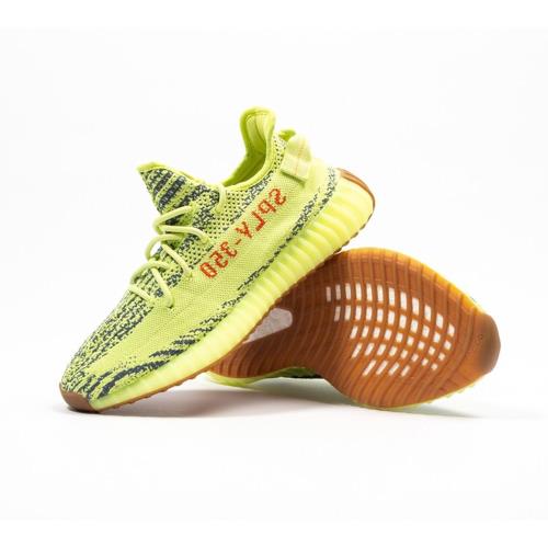 ADIDAS Yeezy Boost 350 V2 螢光黃黃斑馬B37572|休閒運動鞋|ETMall東森