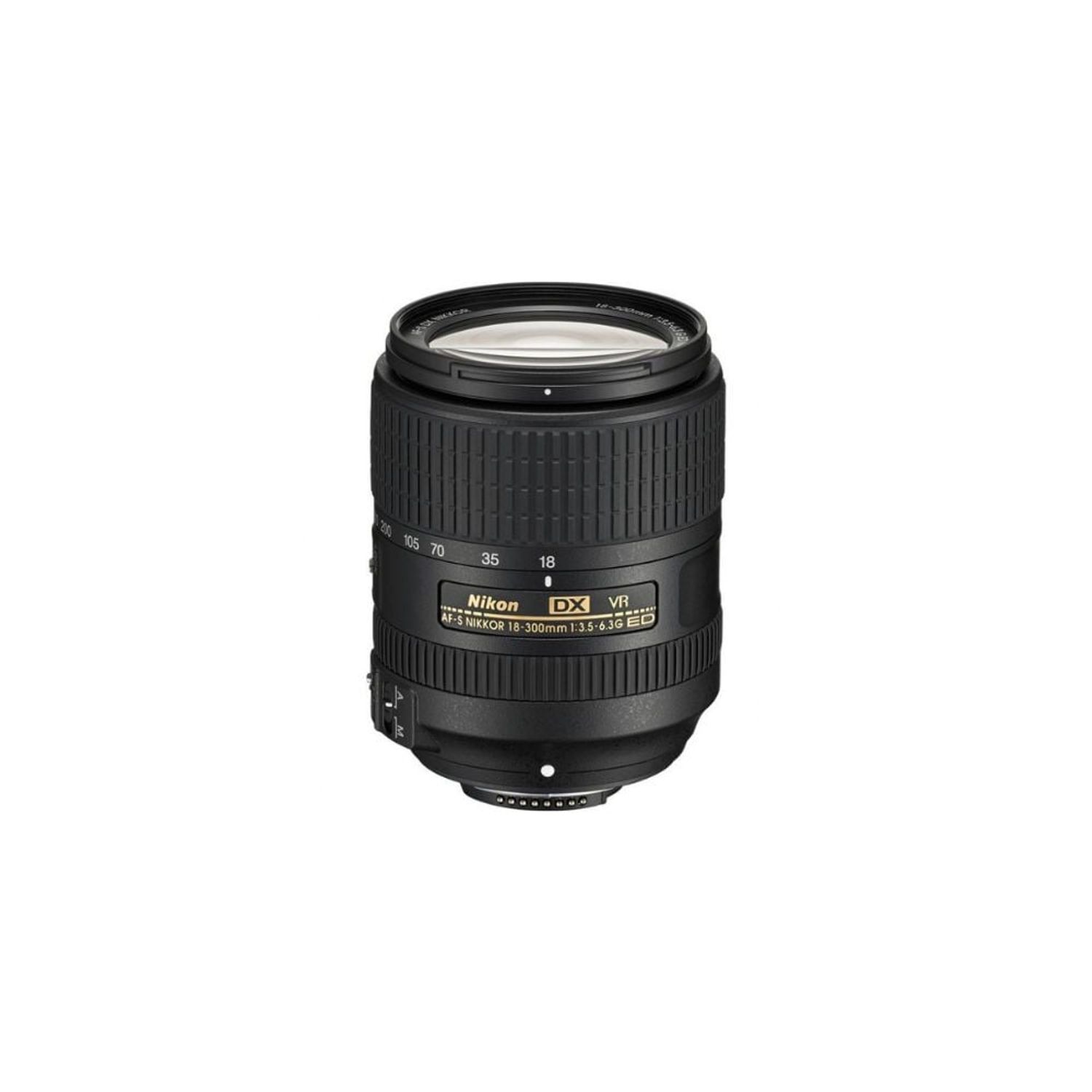 NIKON Nikon AF-S DX NIKKOR 18-300mm f/3.5-6.3G ED VR Lente - Negro