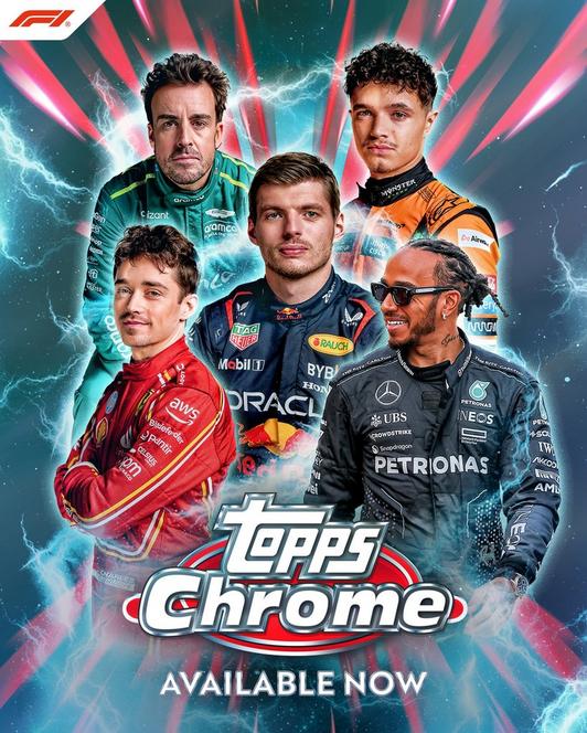 2024 Topps Chrome Formula 1 Value Box | GameStop