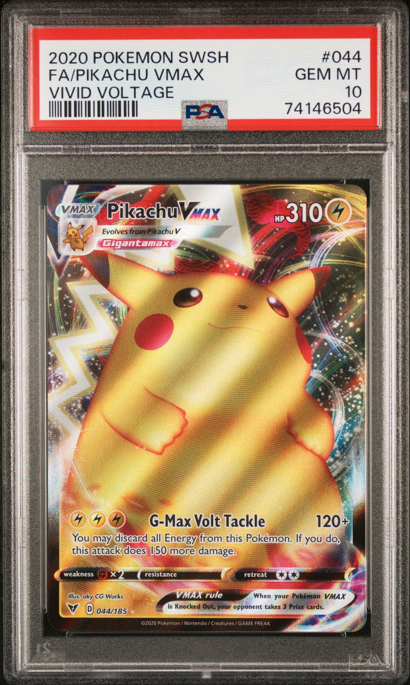 2020 Pokemon Sword & Shield Vivid Voltage 044 Full Art/pikachu