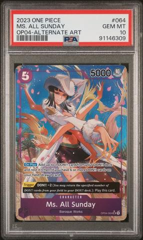 2023 One Piece Op04-kingdoms Of Intrigue 064 Ms. All Sunday