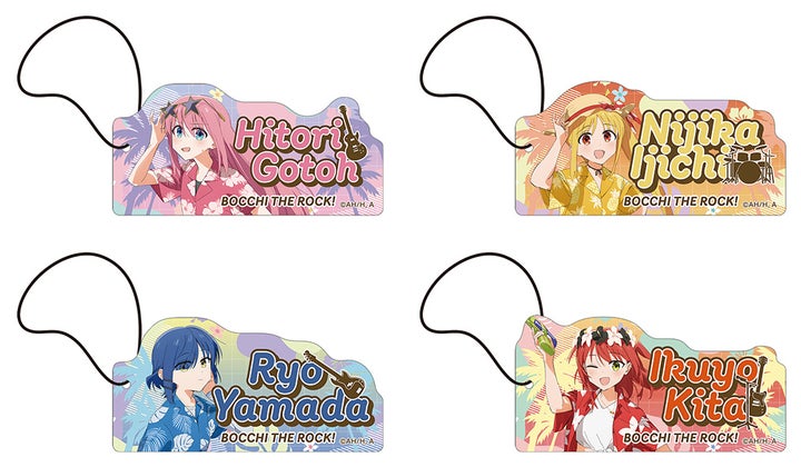 ぼっち・ざ・ろっく！新商品情報！アロハ姿の結束バンドが可愛すぎる