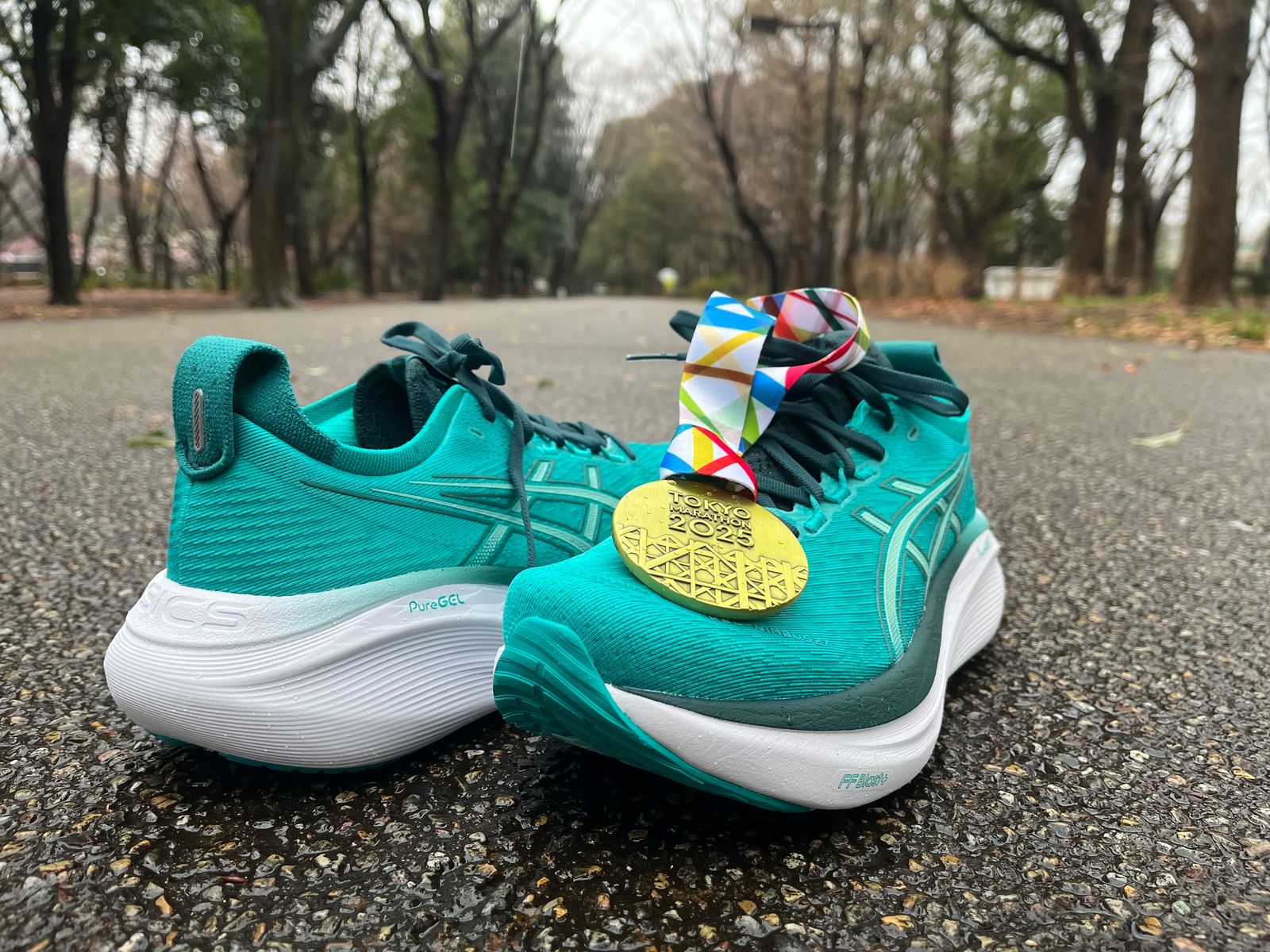 GQエディターが、アシックス「メタスピード エッジ パリ」で3時間15分