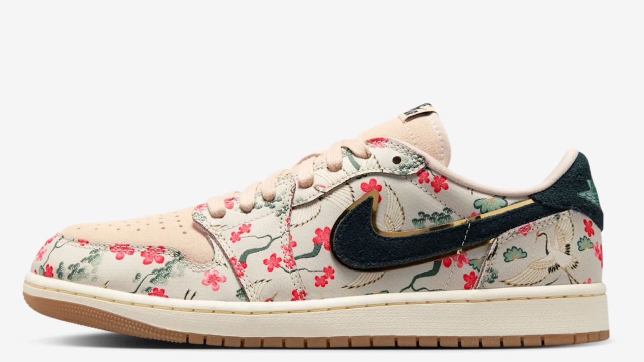 ナイキ「エア ジョーダン 1 LOW OG 八村塁 “Cranes”」は華やかな