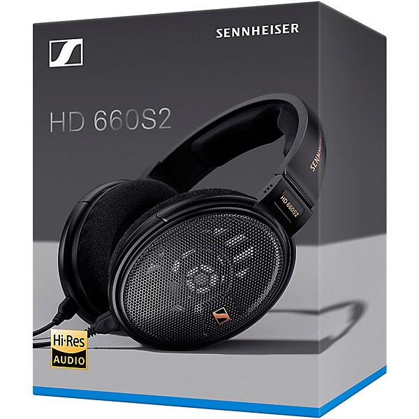 Open Box Sennheiser HD 660S2 Wired Audiophile Stereo Headphones