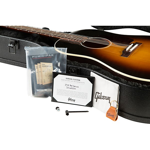 Platinum Gibson J-45 Standard Red Spruce Limited-Edition Acoustic