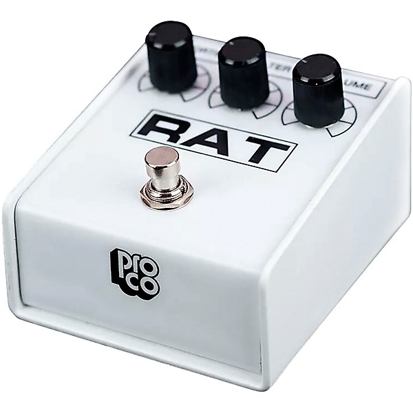 Open Box ProCo White RAT2 Limited-Edition Distortion Effects Pedal