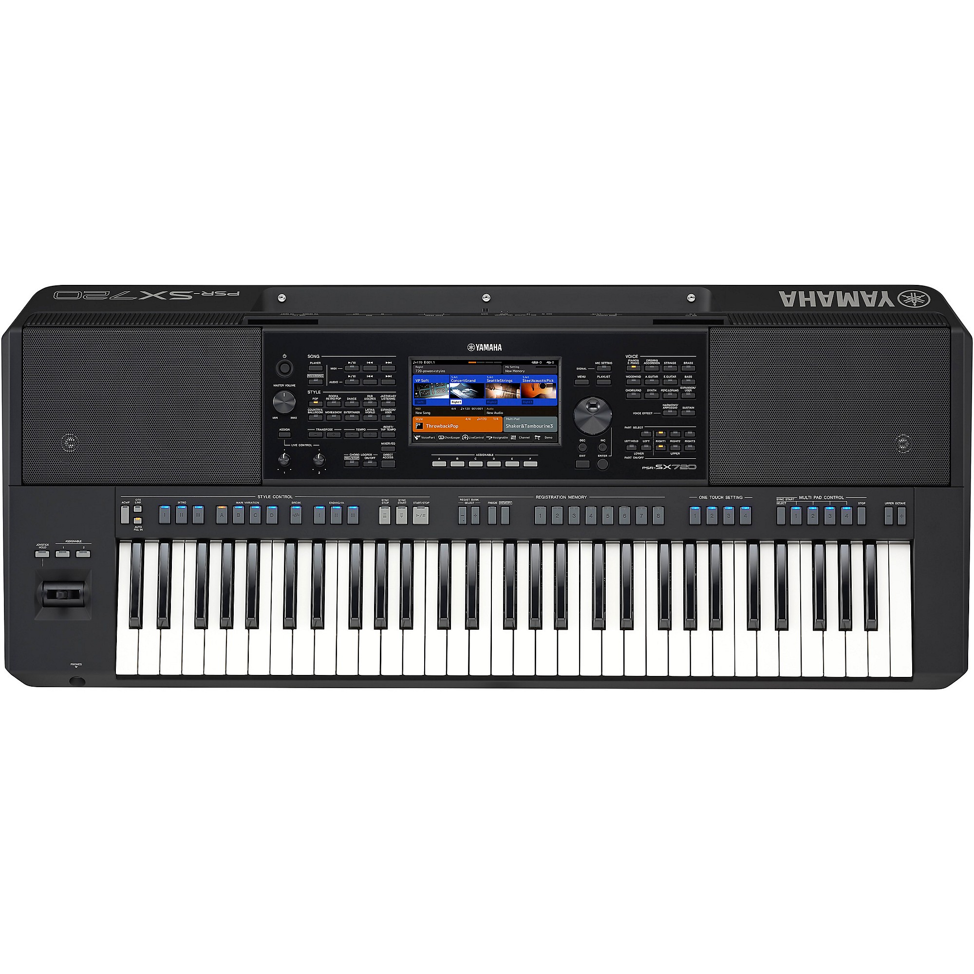 Yamaha PSR-SX720 61-Key Mid-Level Arranger Keyboard | Guitar Center