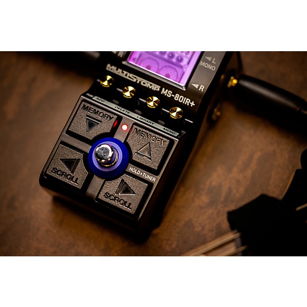 Zoom MS-80IR+ MultiStomp Pedal with Multi-Layer IR Technology