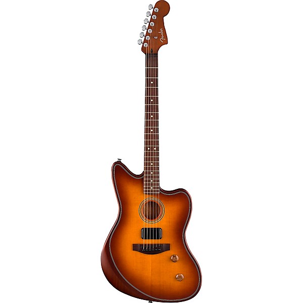 Fender Acoustasonic Jazzmaster Acoustic-Electric Guitar - Honey