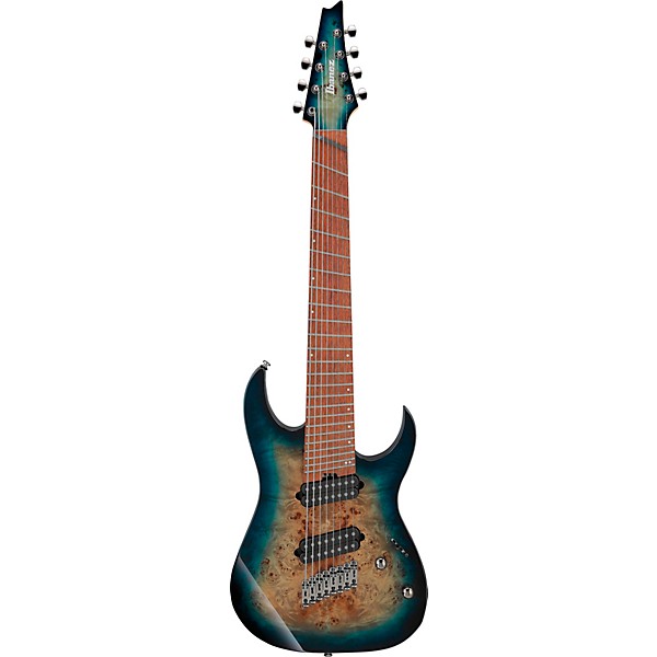 Ibanez RGMS8PB Multiscale 8-String Electric Guitar Cosmic Blue