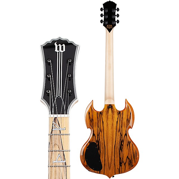 Wylde Audio Barbarian Pale Moon Ebony Electric Guitar Gloss Natural