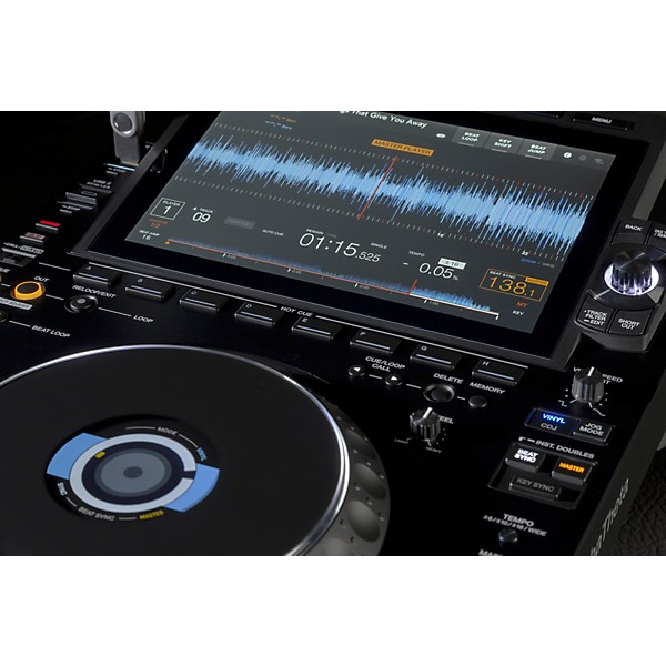 Open Box AlphaTheta CDJ-3000X Professional DJ Media Player Black