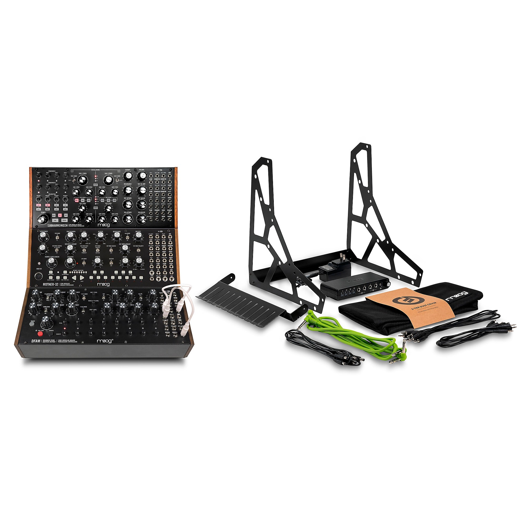 Moog DFAM, Subharmonicon, Mother-32 Synthesizer Module Bundle