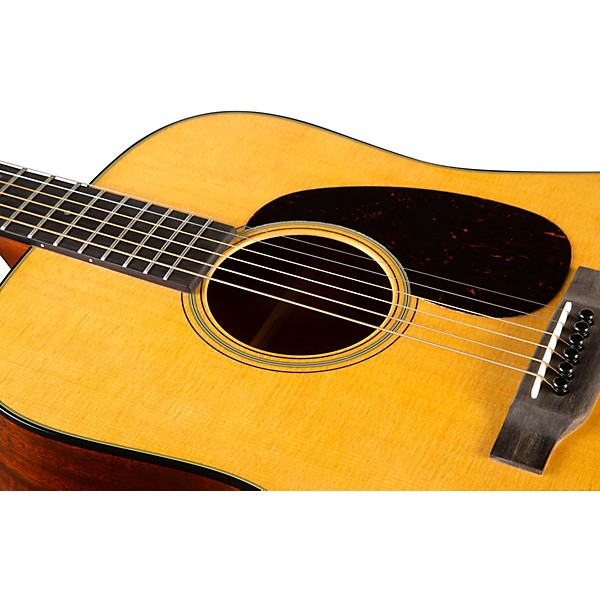 Martin 2024 D-18 Standard Dreadnought Acoustic Guitar Natural