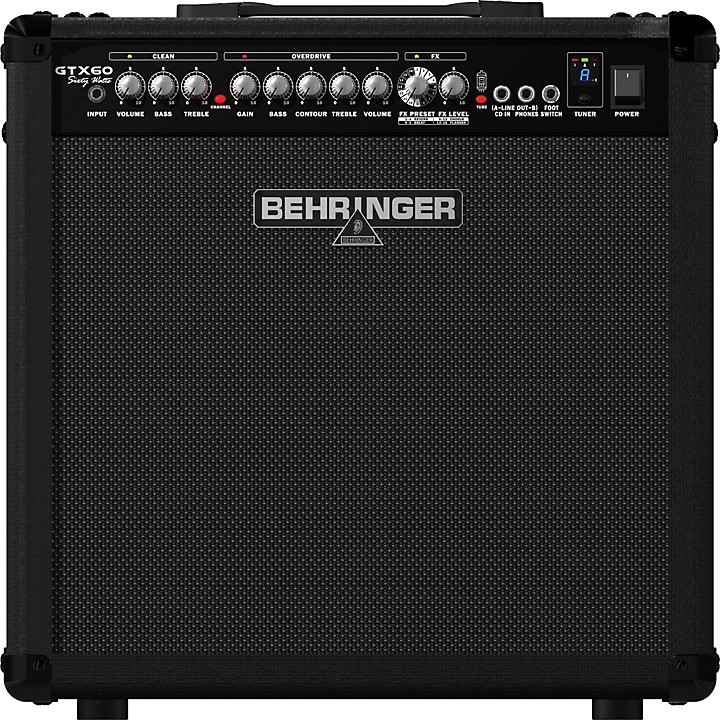 Behringer GTX60 60W 1x12 Guitar Combo Amplifier | Guitar Center