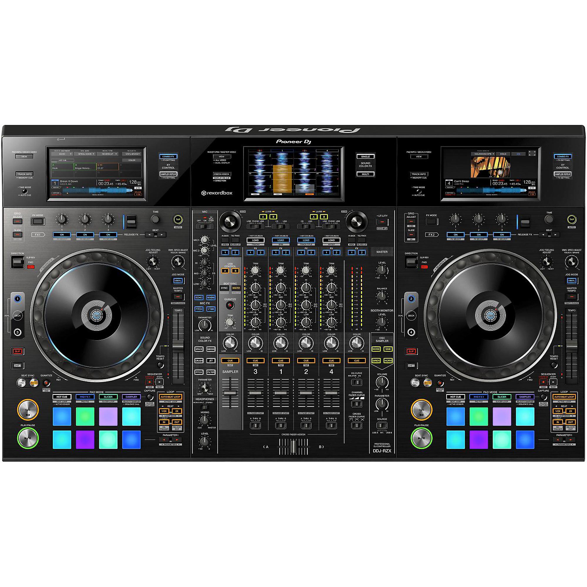 Open Box Pioneer DJ DDJ-RZX 4-Channel Controller for rekordbox dj
