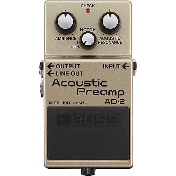BOSS AD-2 Acoustic Preamp Pedal | Guitar Center