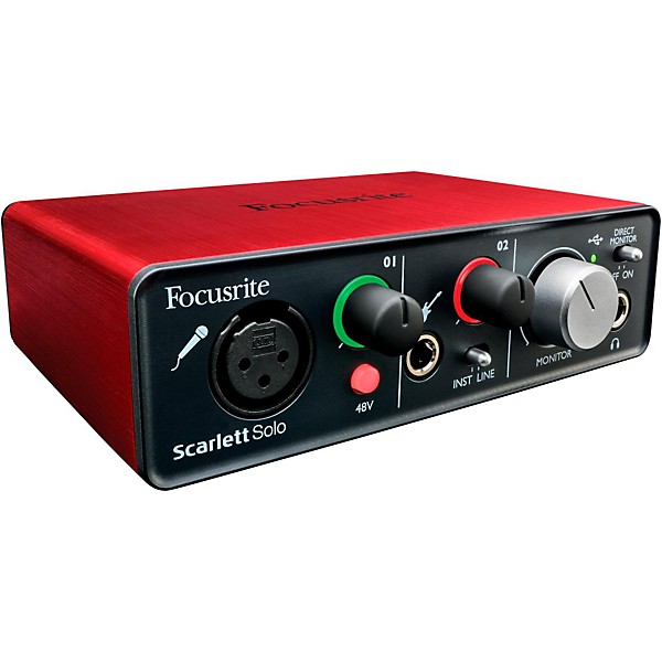 Focusrite Scarlett Solo USB Audio Interface | Guitar Center