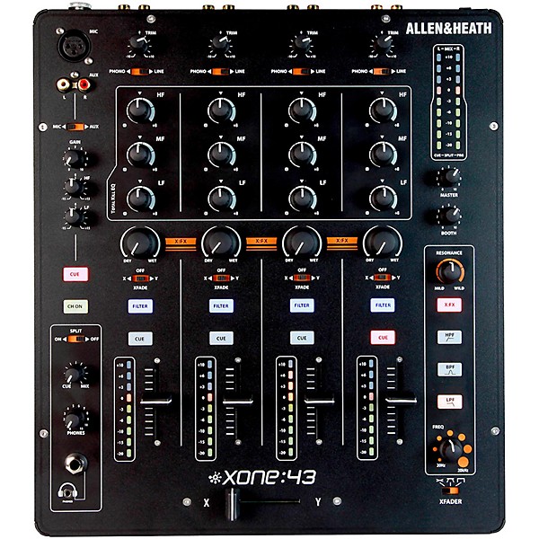 Allen & Heath XONE:43 DJ Mixer | Guitar Center
