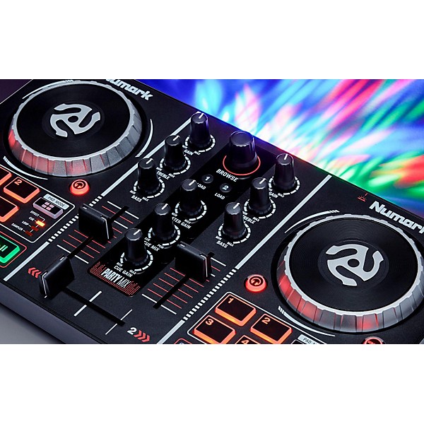 Open Box Numark Party Mix DJ Controller Regular 194744038693