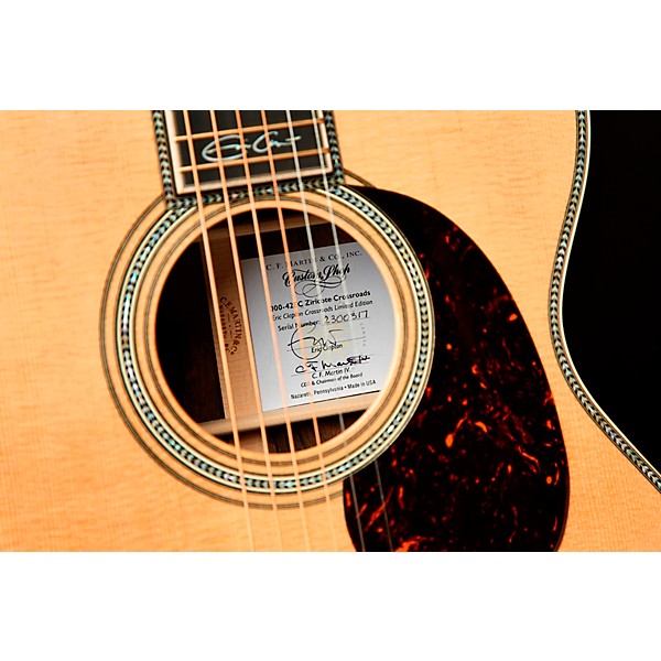 Platinum Martin 00042EC-Z Eric Clapton Crossroads Ziricote