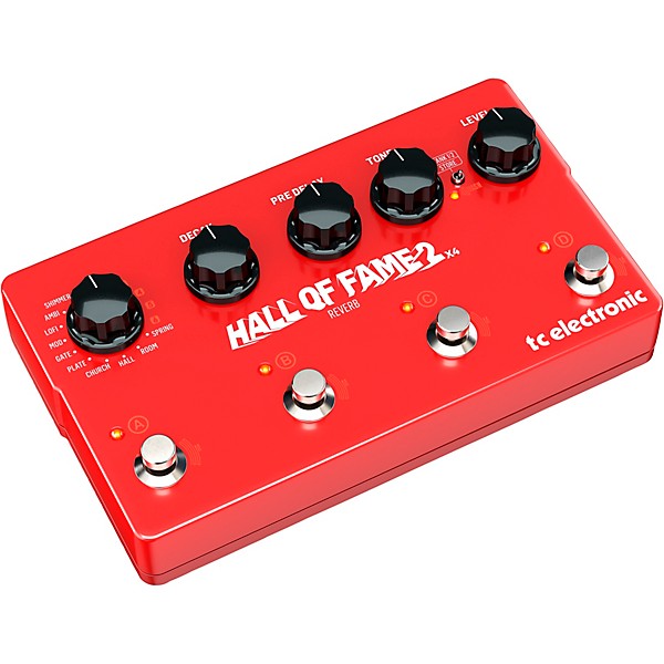 TC Electronic Hall of Fame 2 X4 Reverb Guitar Effect Pedal