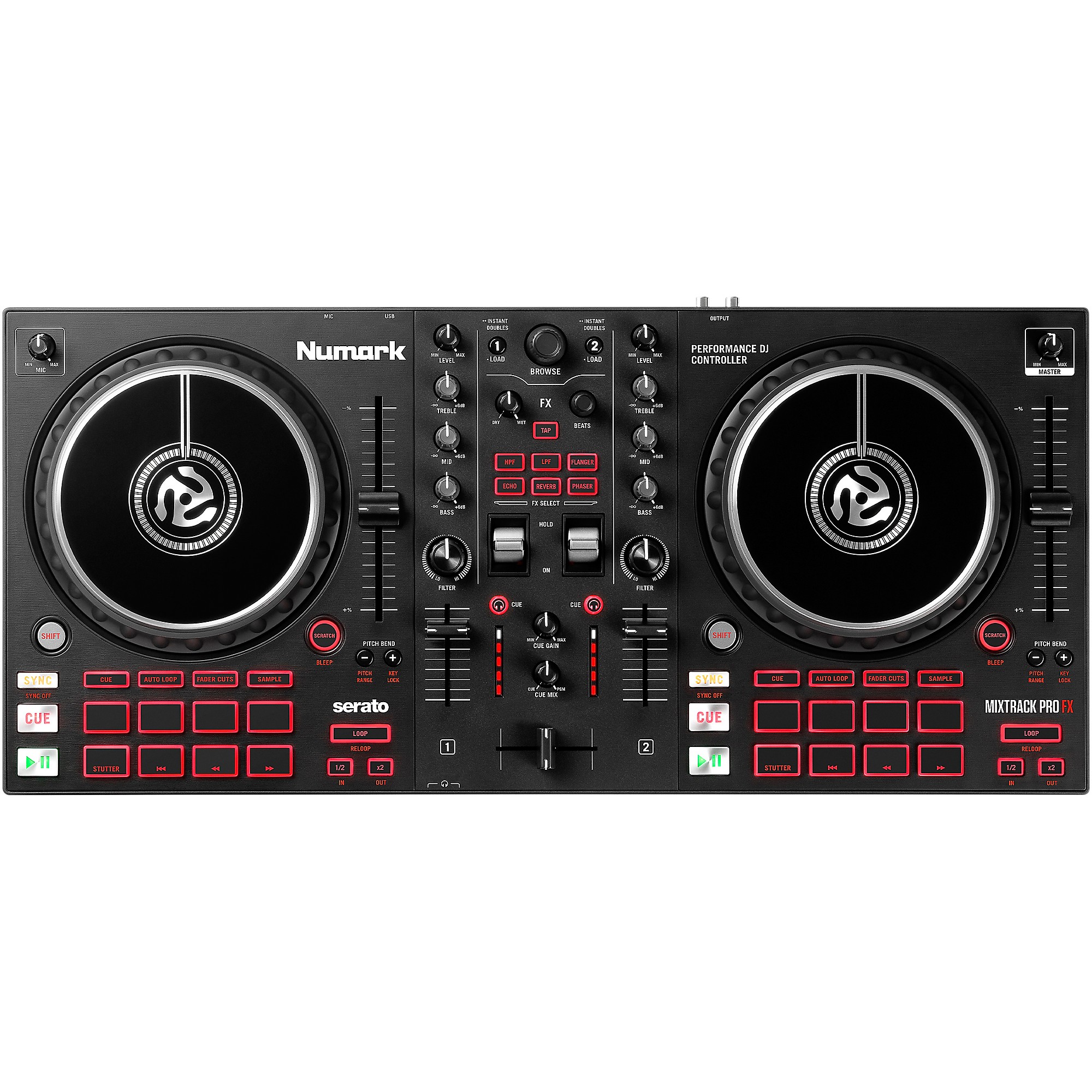 Numark Mixtrack Pro FX 2-Channel DJ Controller | Guitar Center
