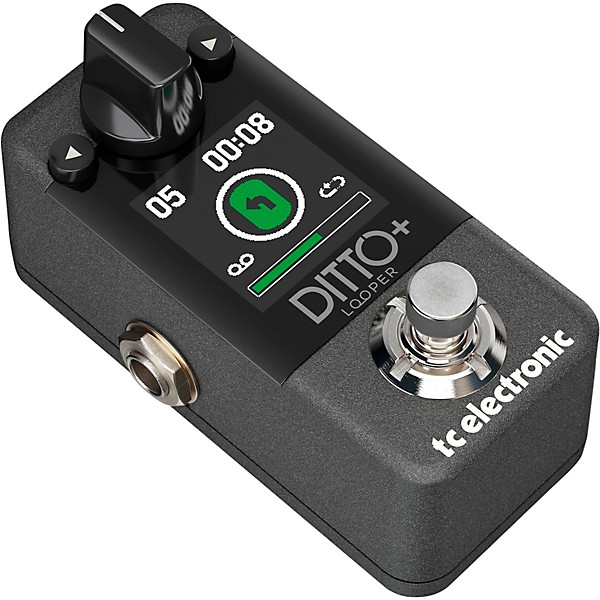 TC Electronic Ditto+ Looper Effects Pedal Black | Guitar Center