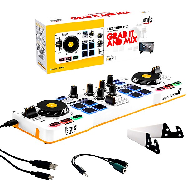 Hercules DJ DJControl Mix DJ Controller for Smartphone | Guitar Center