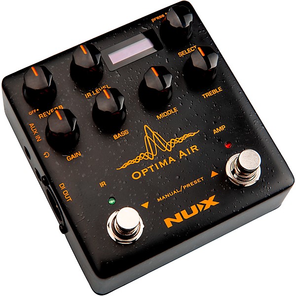 NUX Optima Air Acoustic Guitar Simulator Pedal | Guitar Center