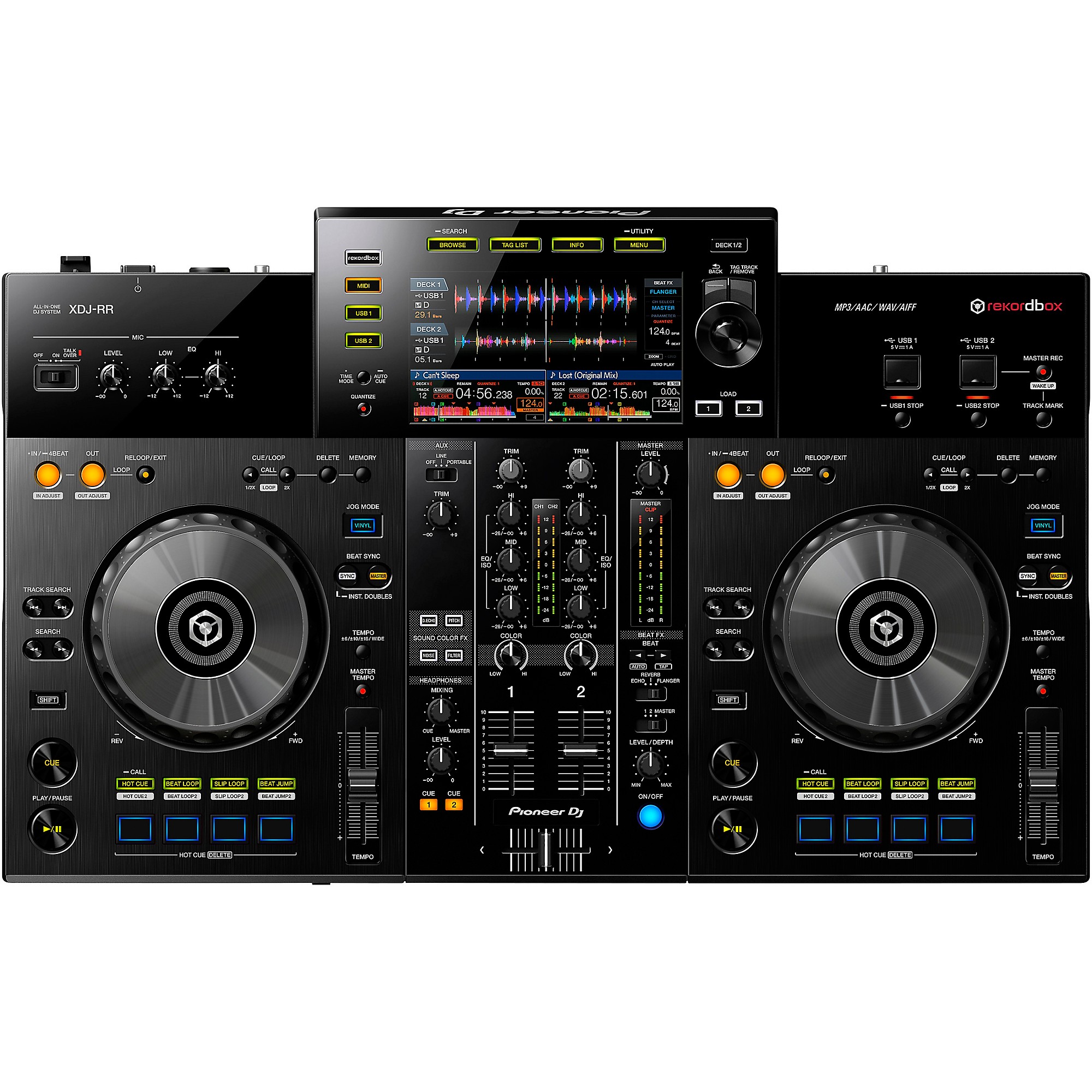 Pioneer DJ XDJ-RR rekordbox DJ Controller | Guitar Center