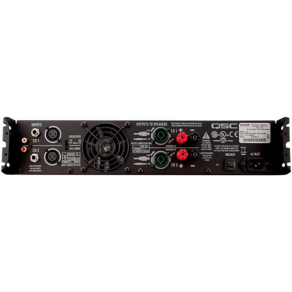 QSC GX3 Stereo Power Amplifier | Guitar Center