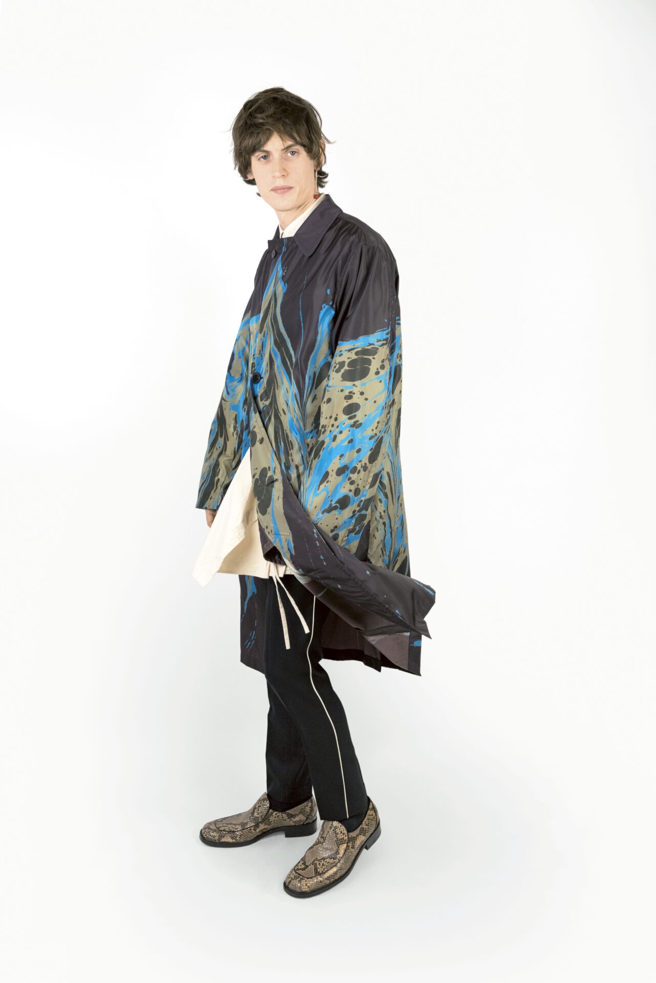 Dries Van Noten is releasing those stunning FW18 marble macs on a