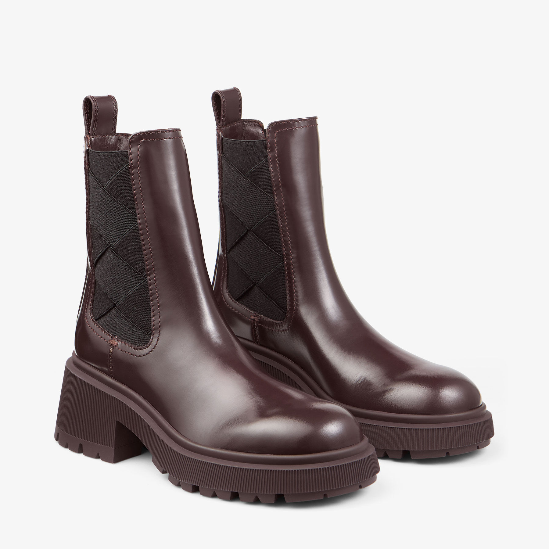 ロウリ コンバット フラット | ディープメルロー スムースボックス