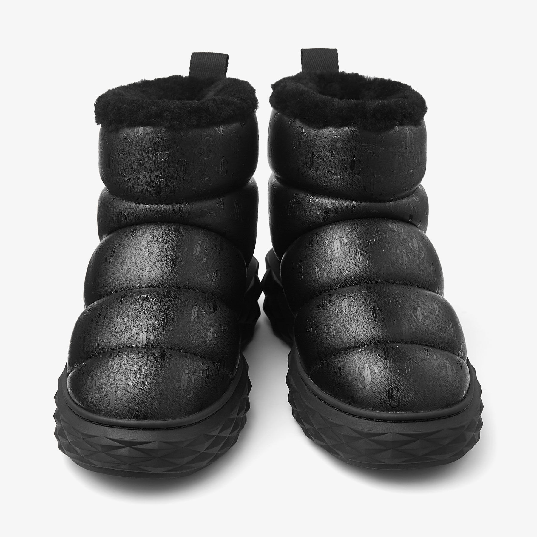 Xan | Black Nappa Leather Boots | JIMMY CHOO