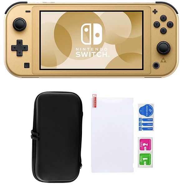 Nintendo Switch Lite Hyrule Console with Accessories