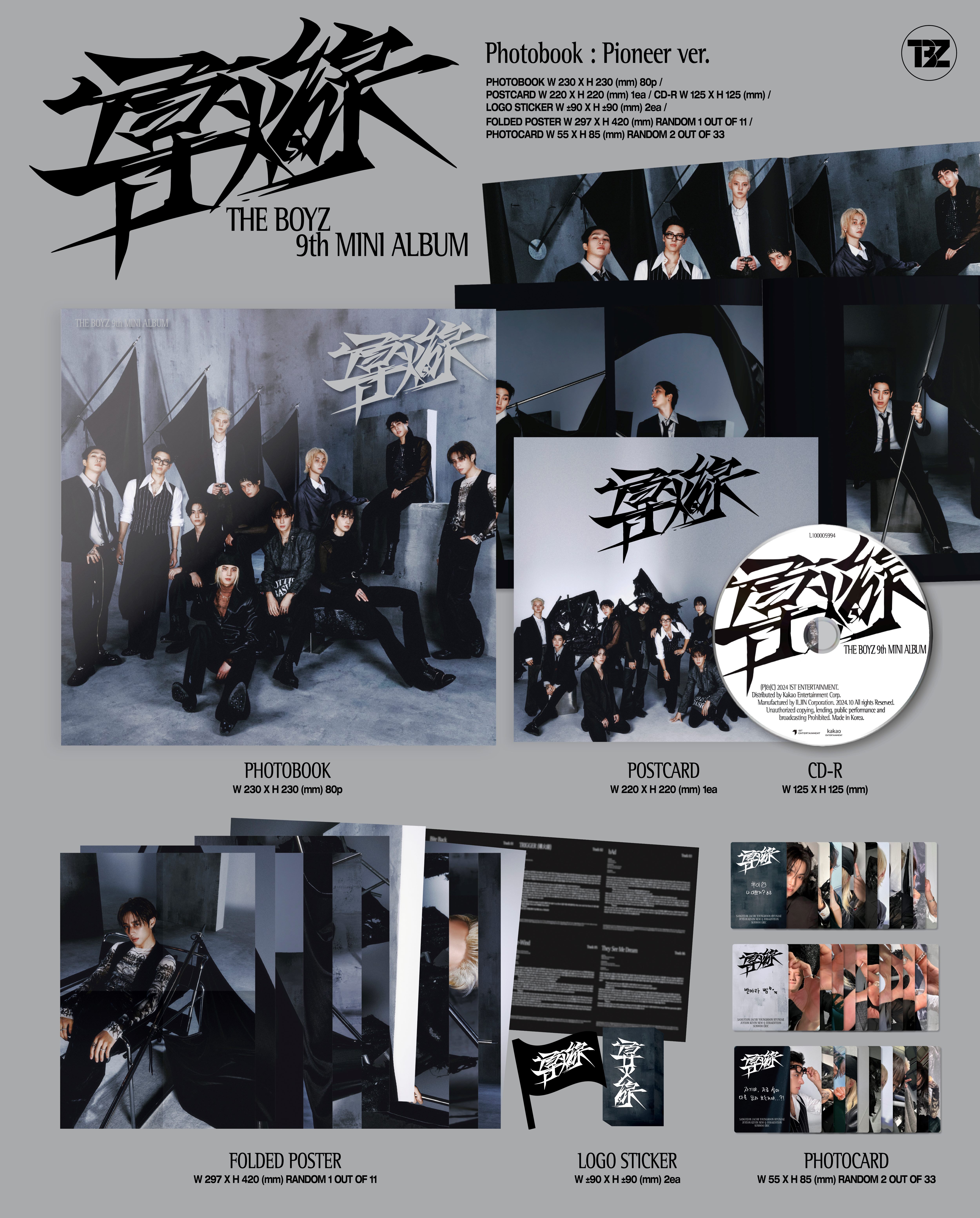 ktown4u.com : THE BOYZ - 9th Mini Album [導火線 (도화선