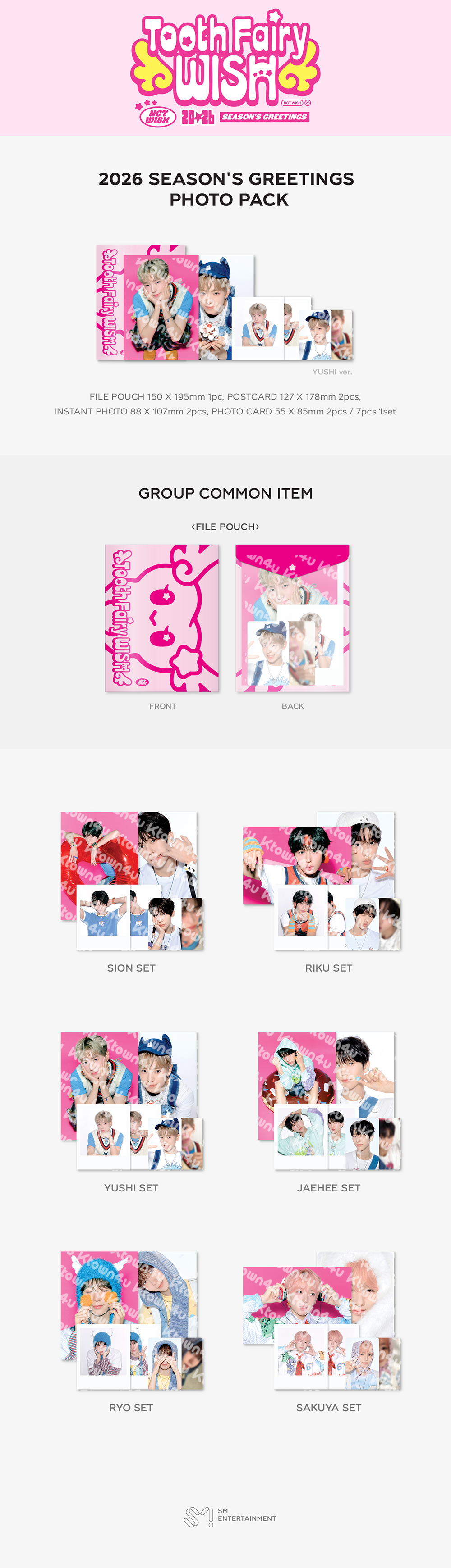 jp.ktown4u.com : NCT WISH - [2026 SM ARTIST SEASON'S GREETINGS MD