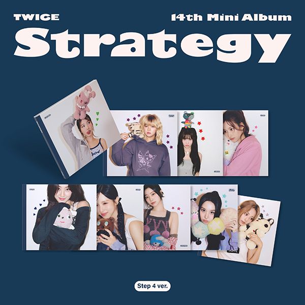 jp.ktown4u.com : TWICE - ミニアルバム14集 [STRATEGY] (Step4 Ver