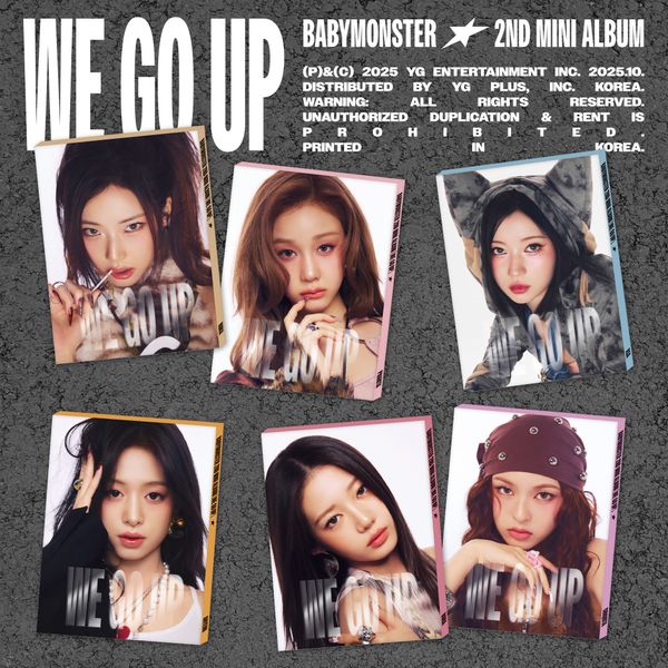 ktown4u.com : BABYMONSTER - 2nd MINI ALBUM [WE GO UP] PATTERN Ver