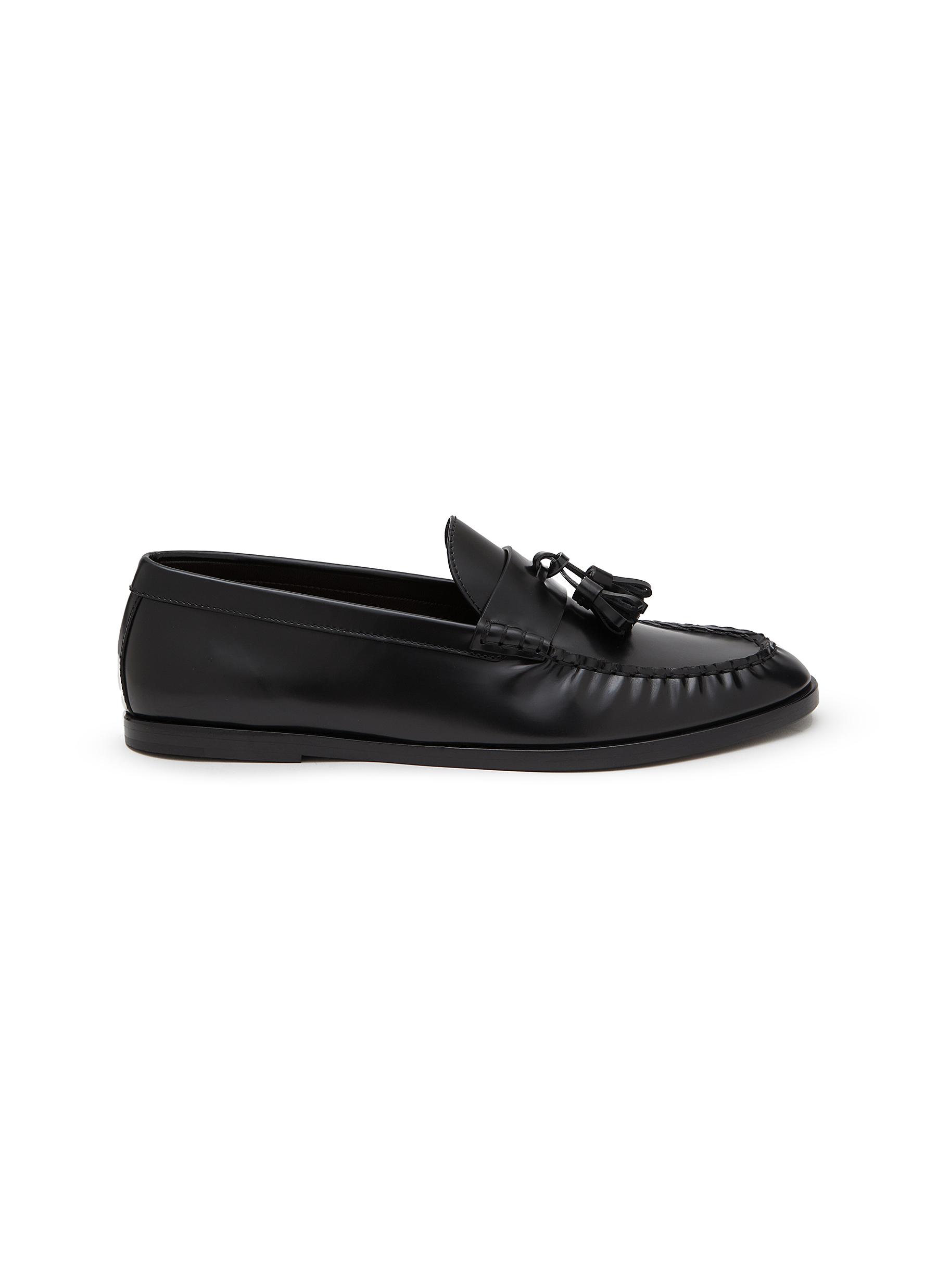 THE ROW | Leather Tassled Loafers | Women | Lane Crawford