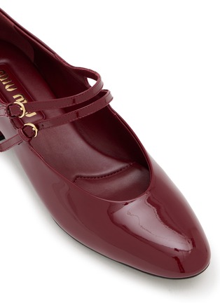 MIU MIU | Modellerie 20 Patent Leather Mary Janes | Women | Lane