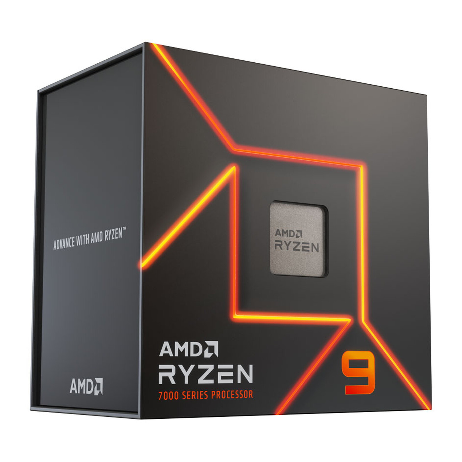AMD Ryzen 9 7900X (4.7 GHz / 5.6 GHz) - Processor - LDLC