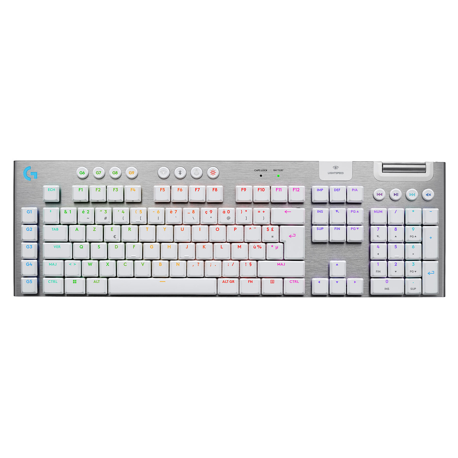 Logitech G G915X Tenkeyless Lightspeed White (Tactile Version