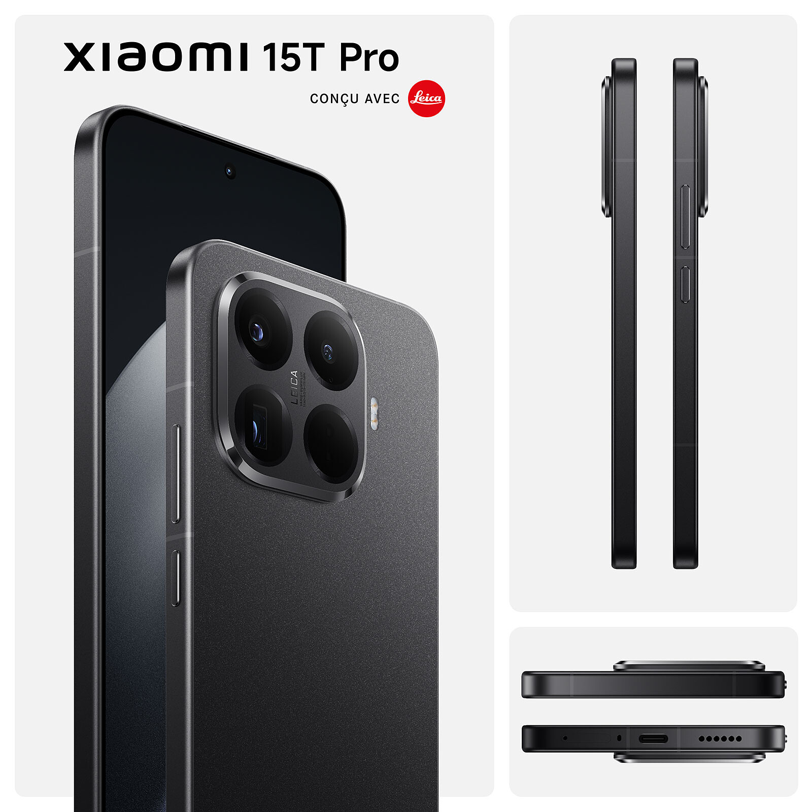 Xiaomi 15T Pro Designed with Leica Black (12GB / 512GB) - Mobile