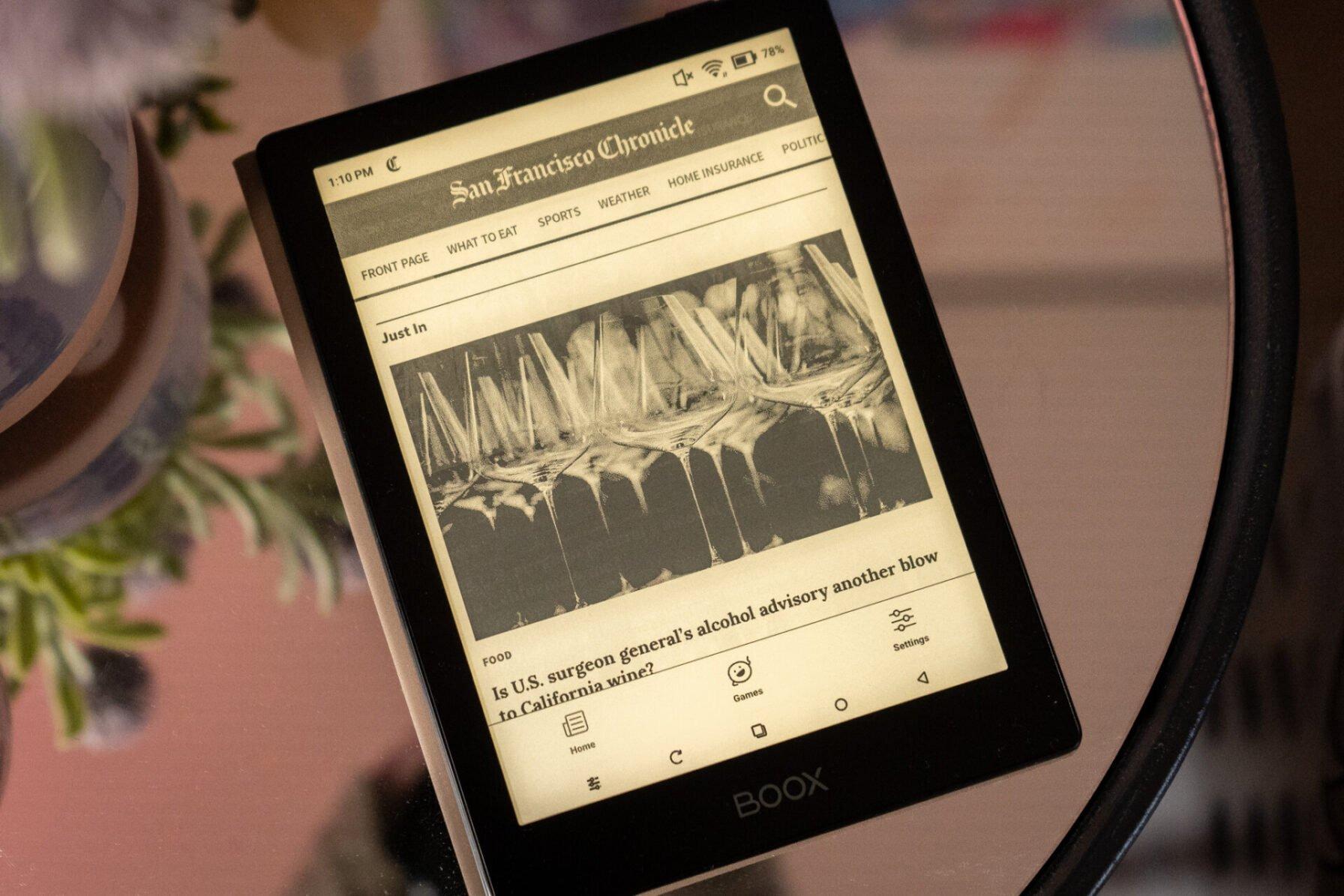 どんな電子書籍も読める｢Onyx Boox Go6｣はゆっくりできる人向け