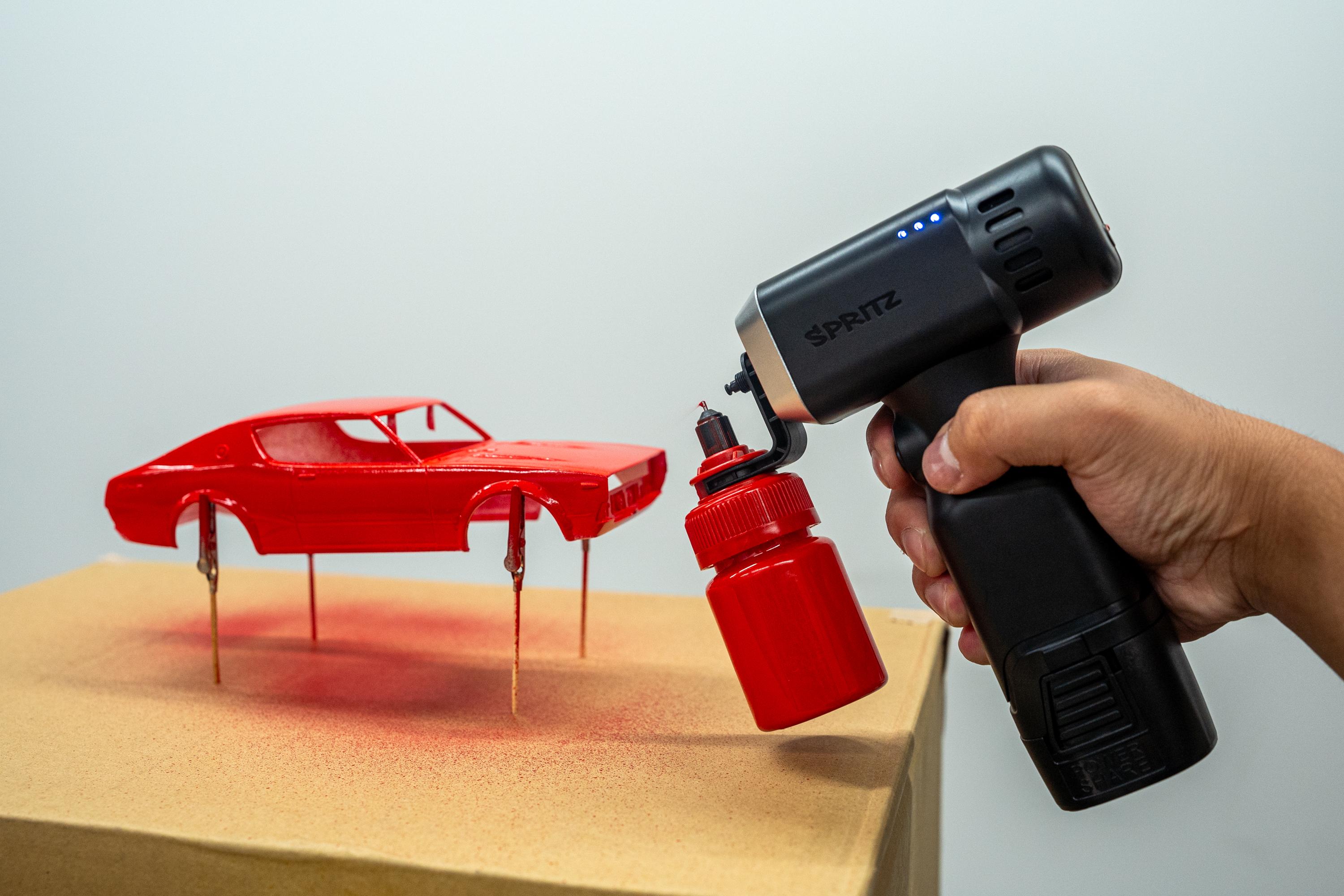 電動スプレーガンって便利じゃん。趣味のDIYや工作の塗装がもっと