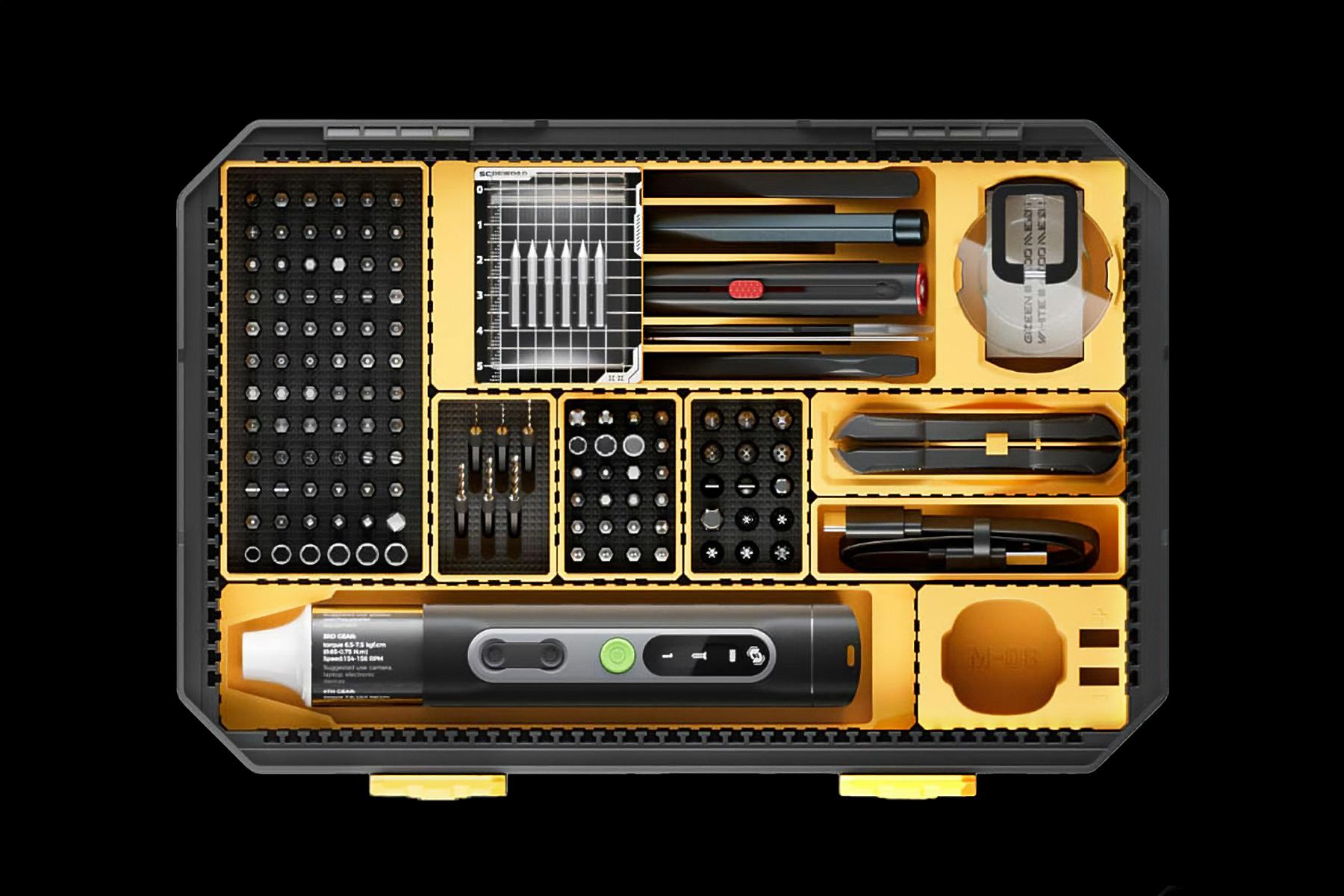 ガジェット整備が捗る本気セット。電動ドライバーと100以上のツールが