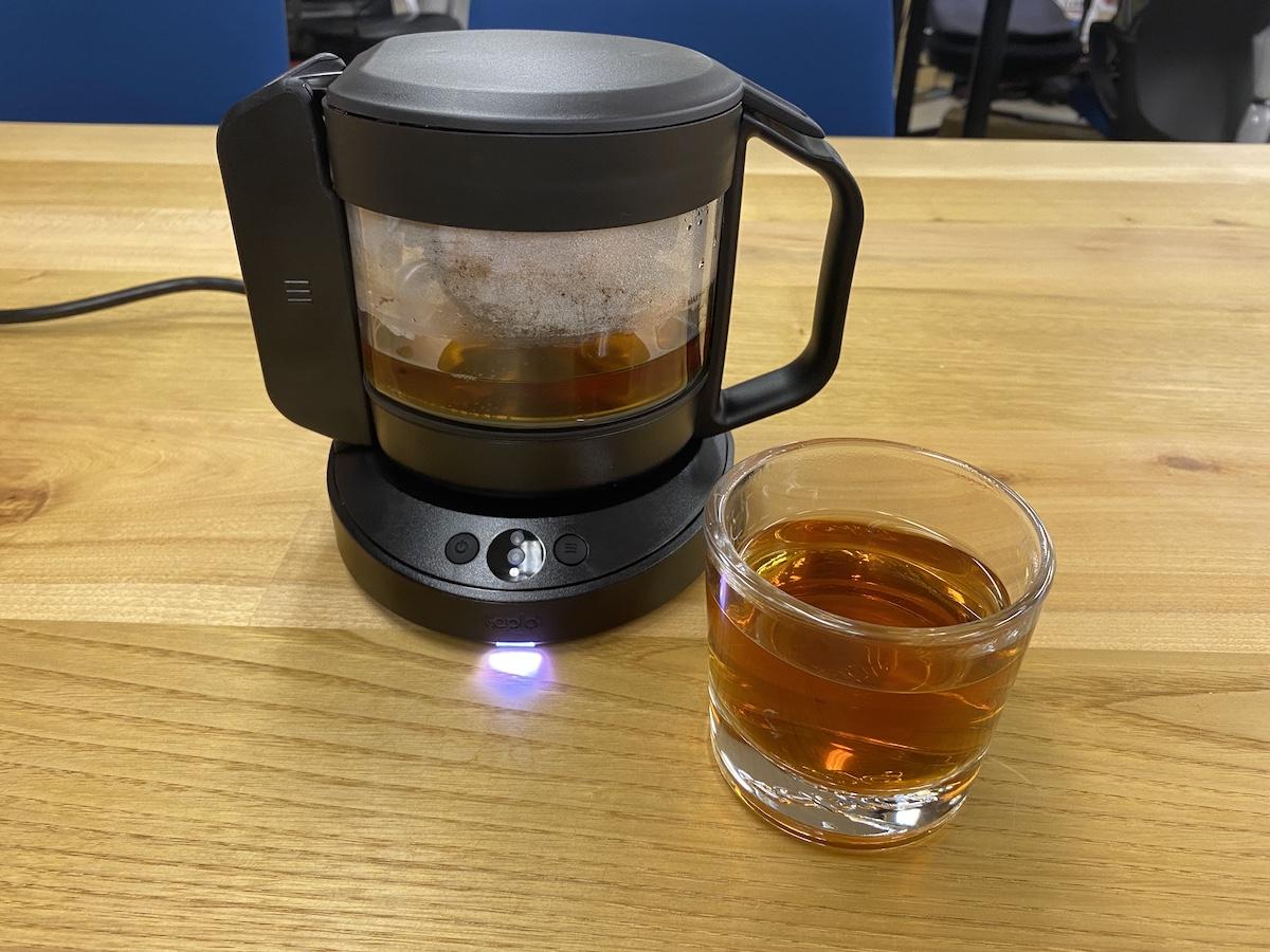 実機レビュー：自分好みのお茶を抽出するスマートティーポット「teplo